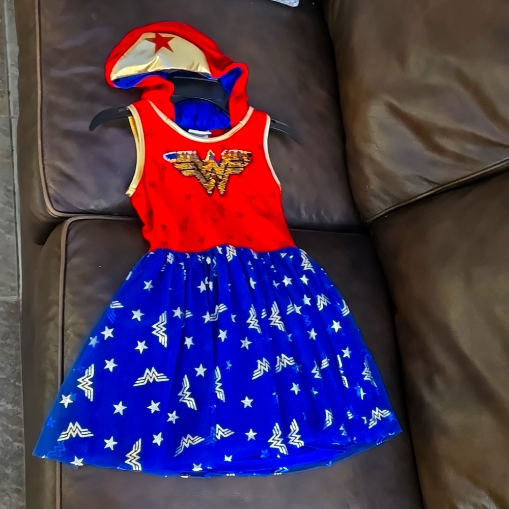 Girls 6/6x wonder woman dress